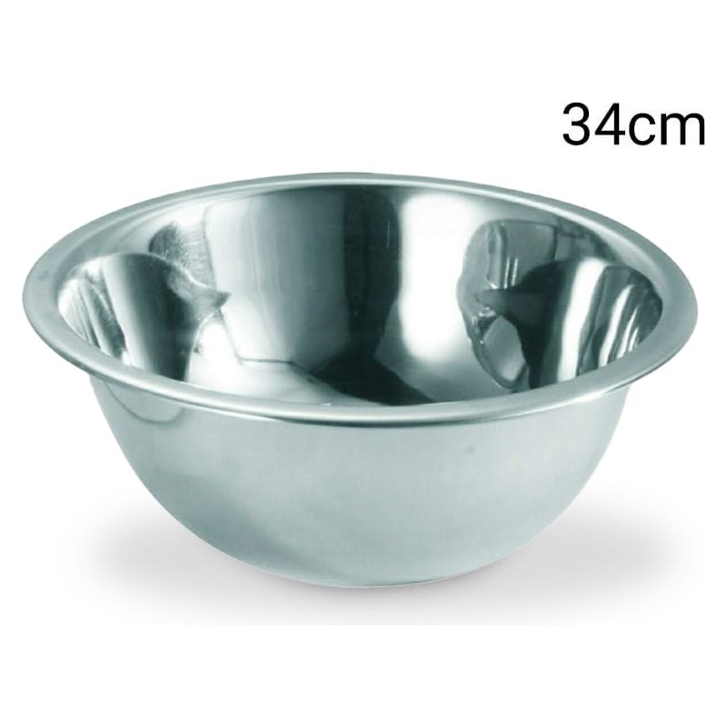 Bowl Stainless Steel 34 Diameter