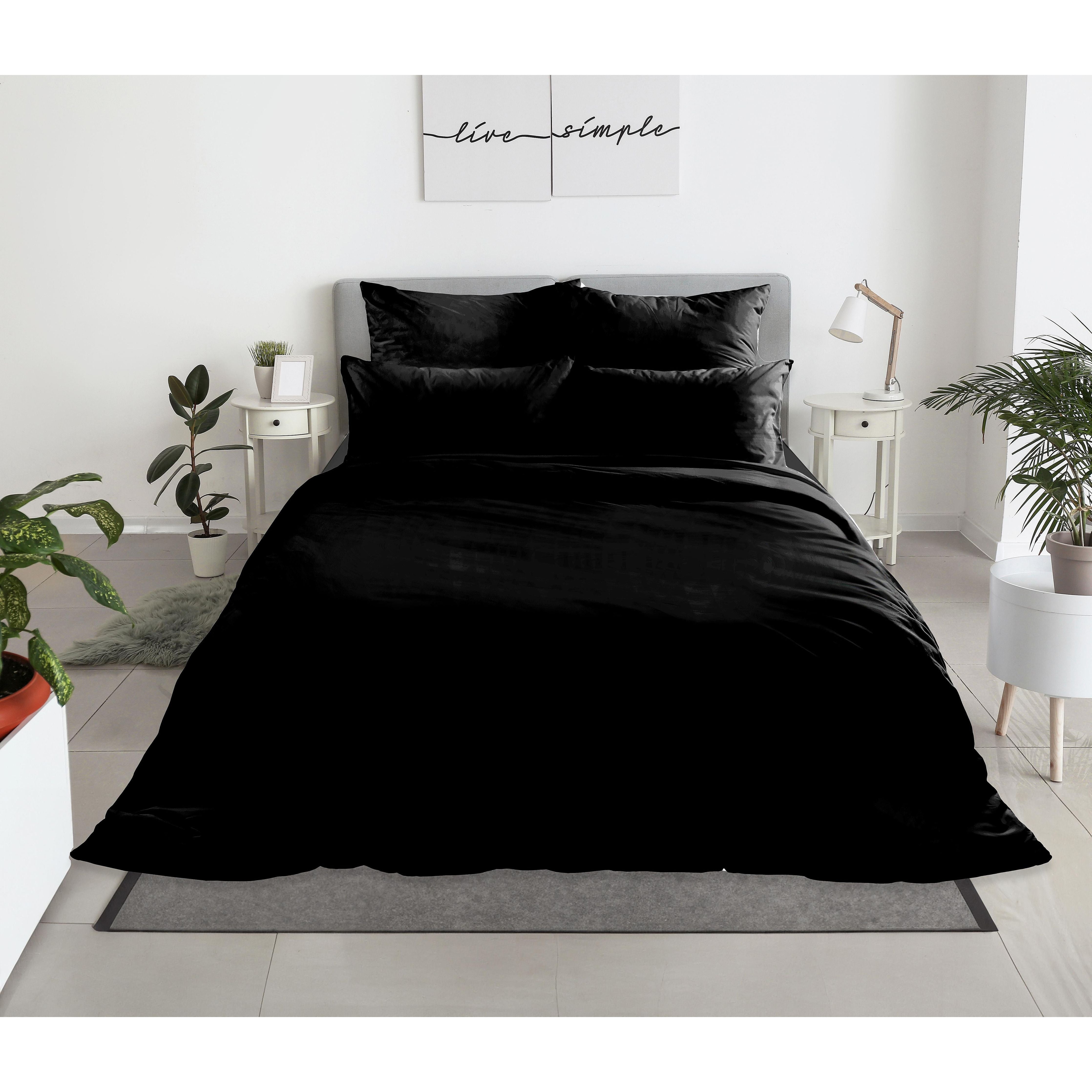 Sheet Double 180/200cm Gracey 100% Cotton Grey Dark MOON