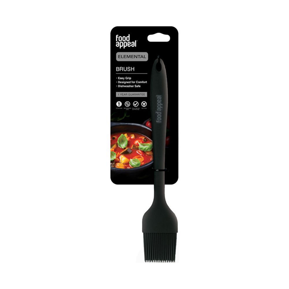 Silicone Black Brush Food Appeal ELEMENTAL