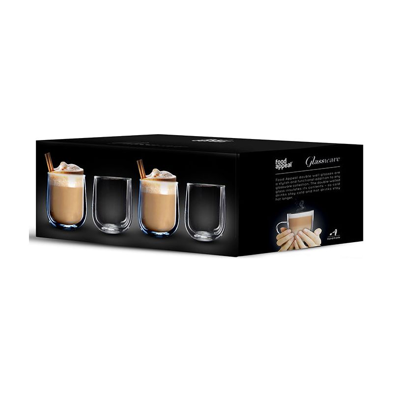 Wall Set 4 Cups Double 360ml VENEZUELLA