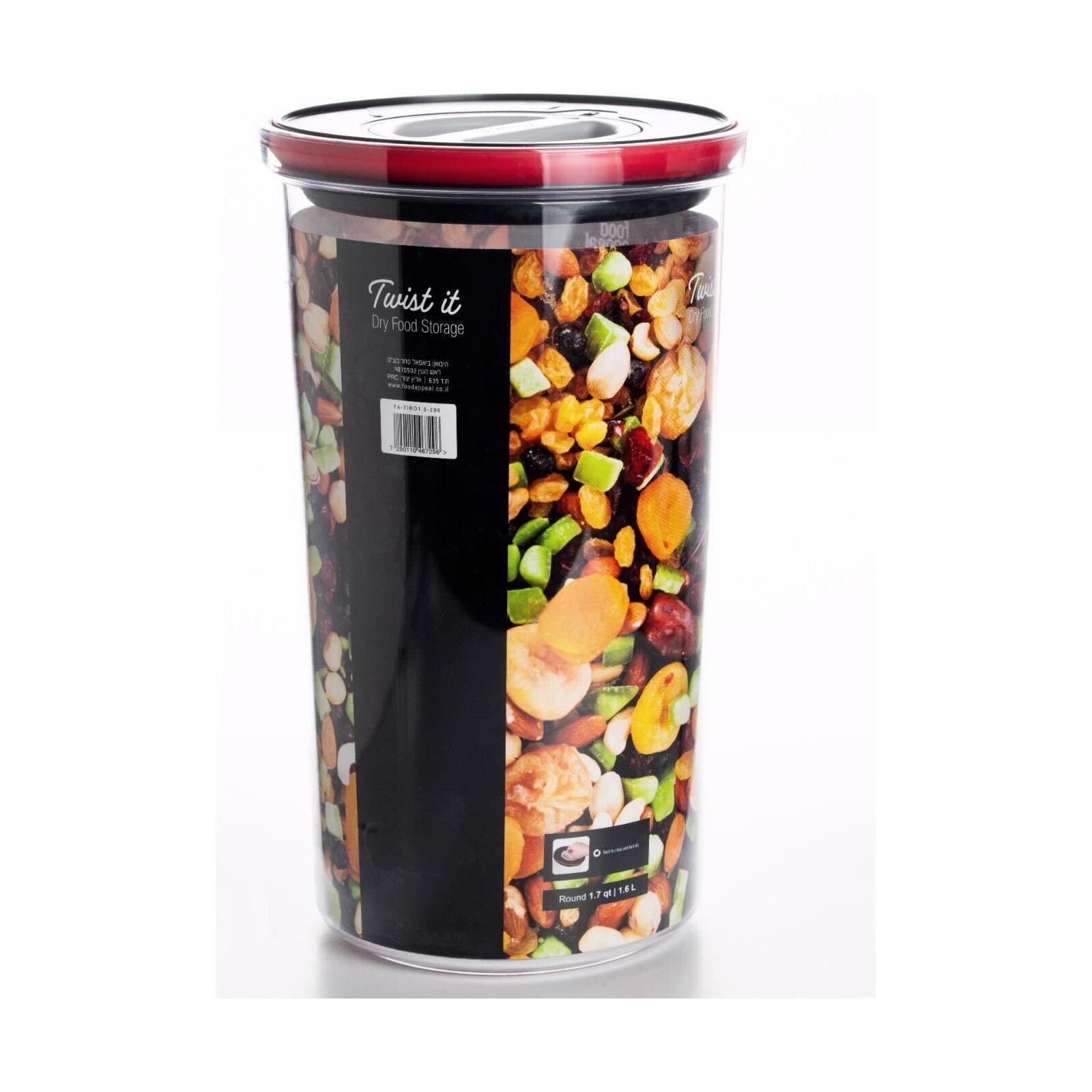 Storage Round Box 1.6L TWIST IT