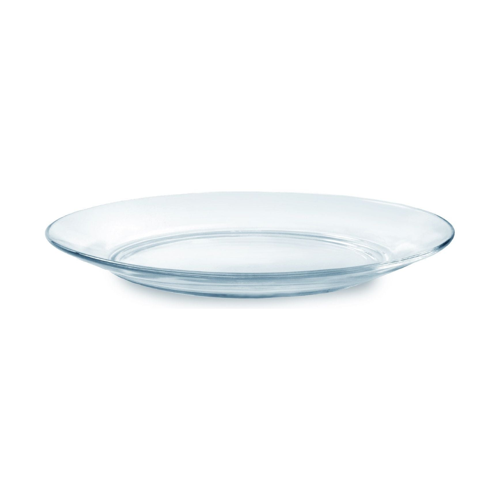Serving Plate Dinner 24cm Polycarbonate Clear