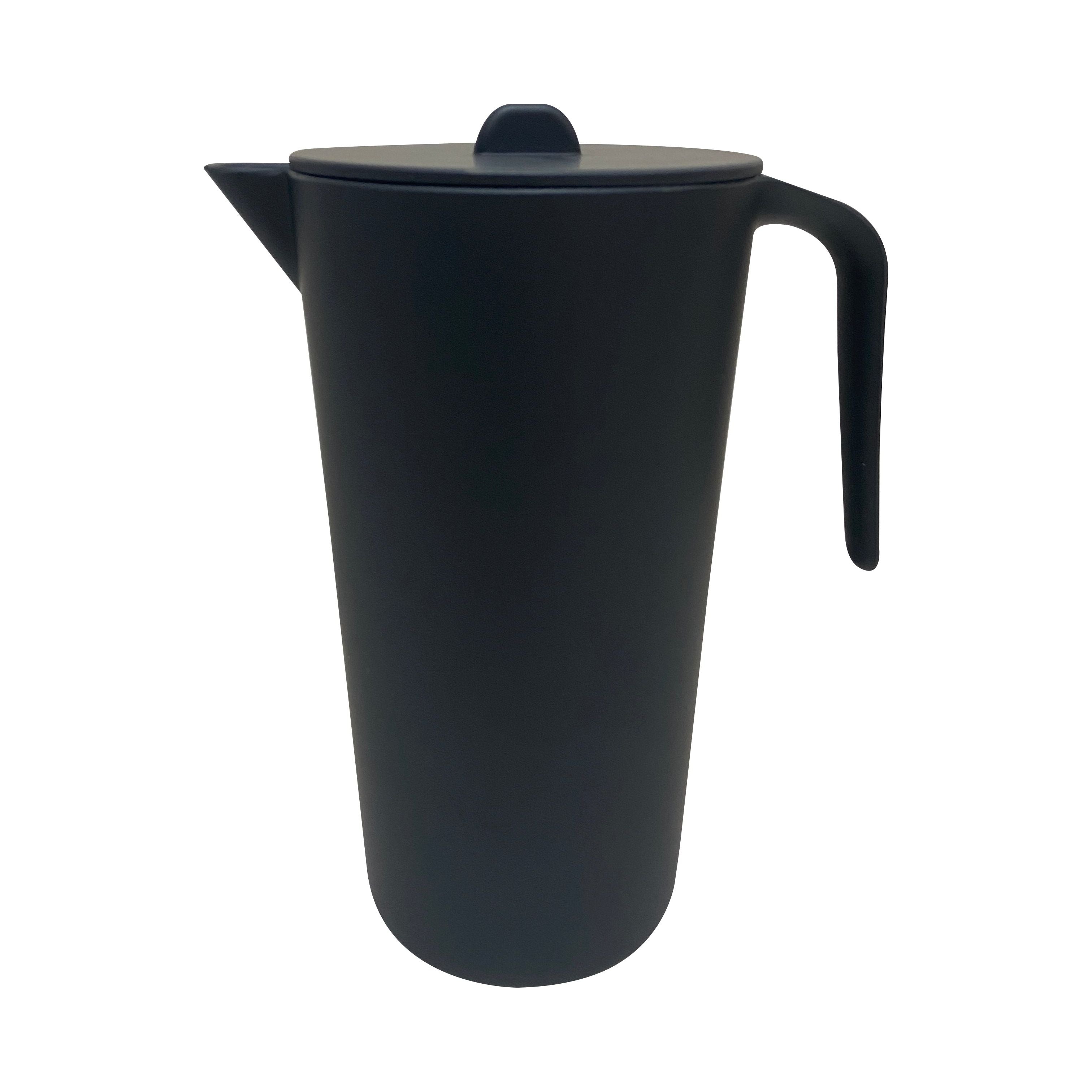 Pitcher Melamine Black 1.7L