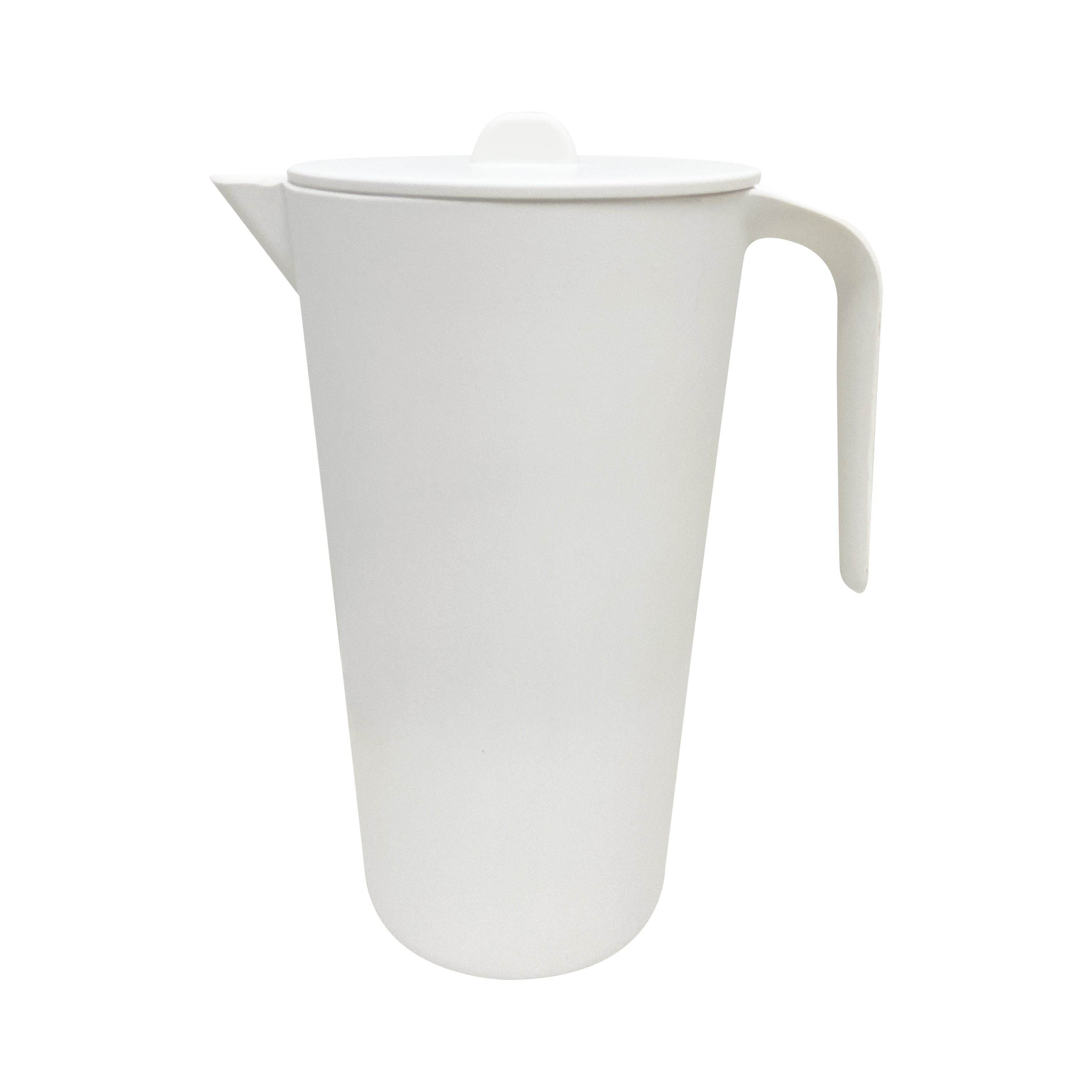 Pitcher Melamine White 1.7L