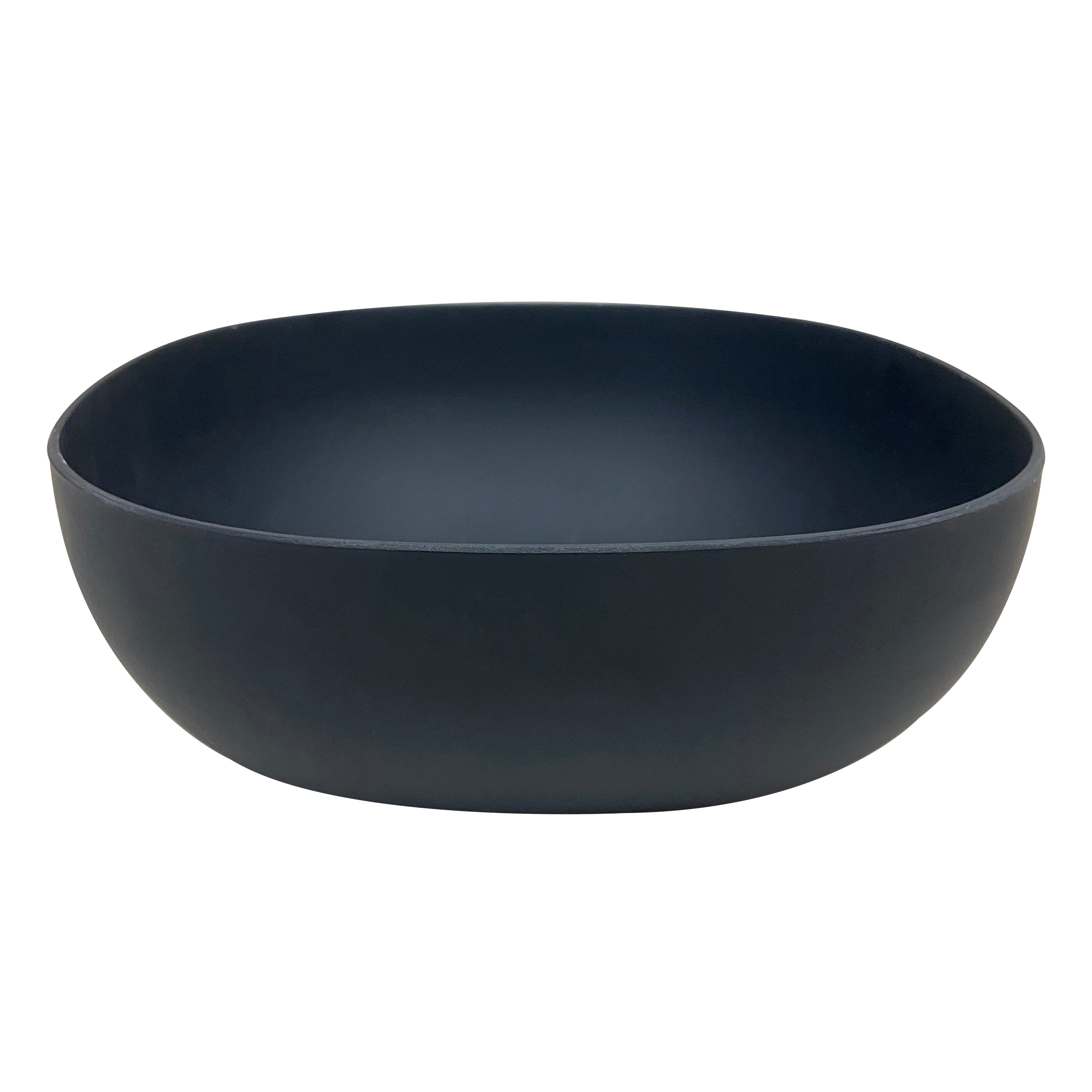 Black Bowl Melamine 23cm