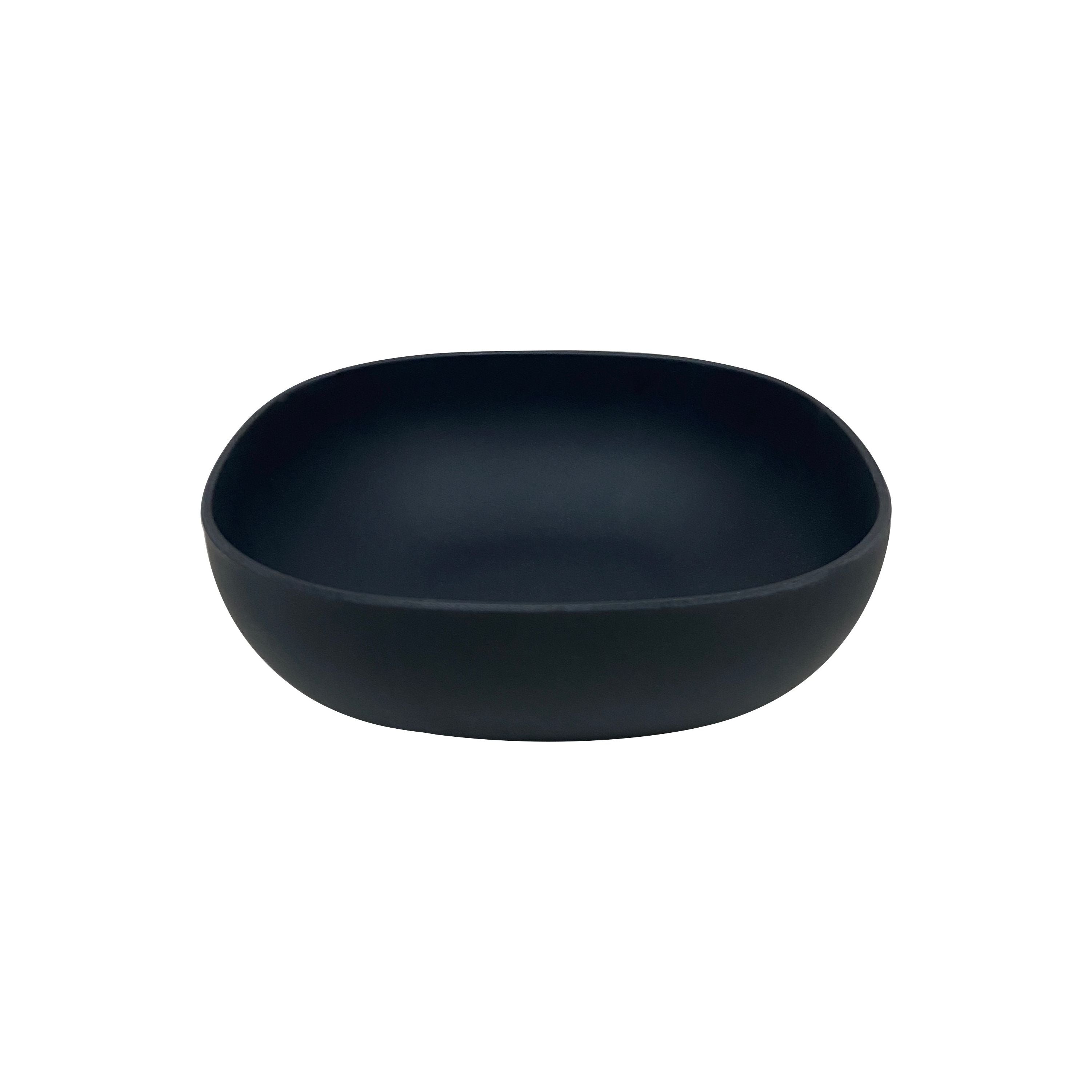 Black Bowl Melamine 15cm