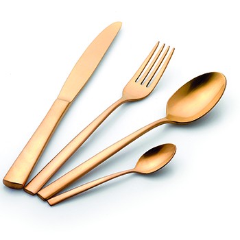 Cutlery Set 24 Pieces Pure Gold