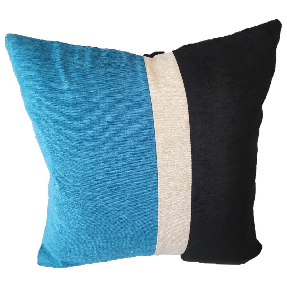 Turquoise Pillow Cover Decor 46*46 Black Velvet