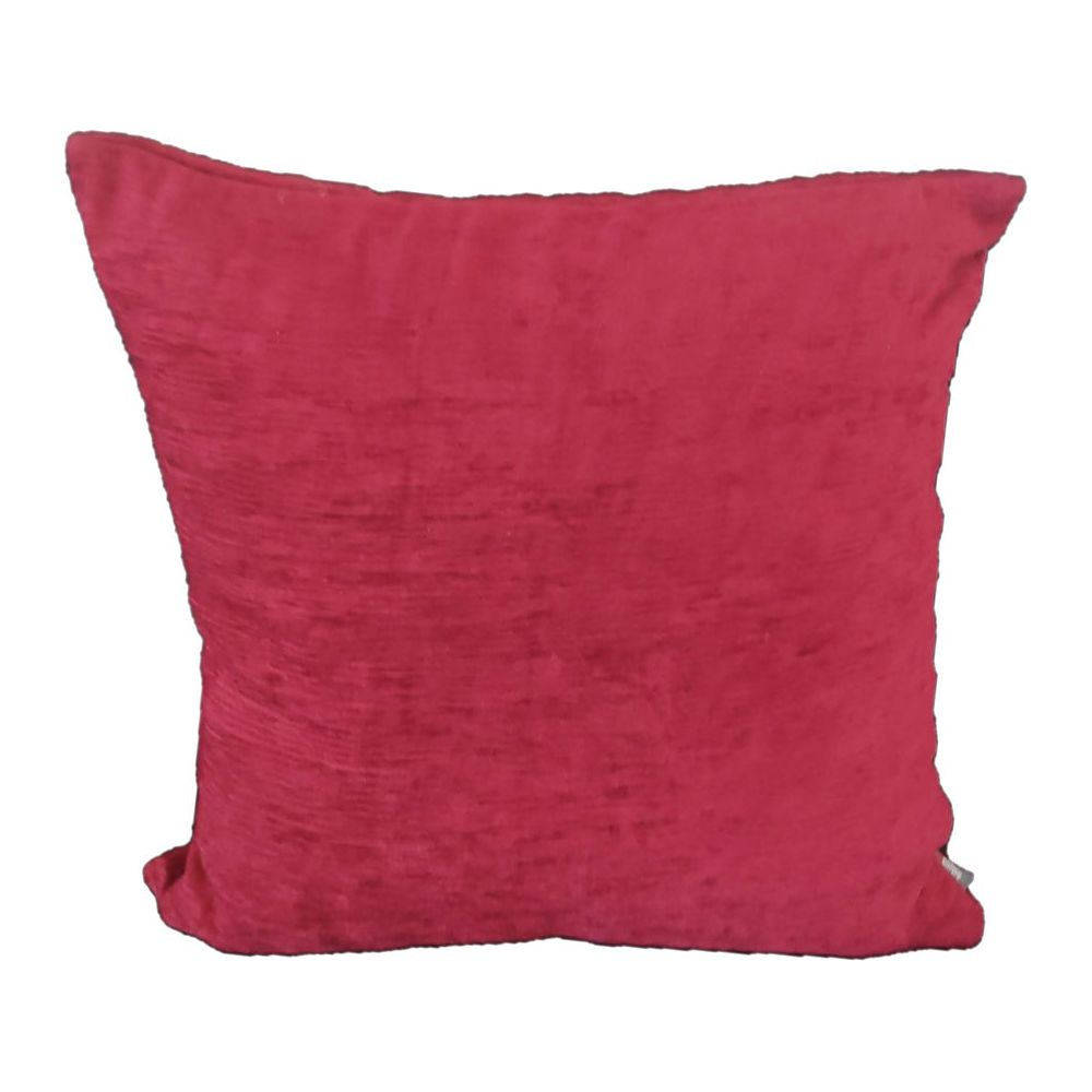Burgundy Pillow Cover Decor 46*46 Fabric Velvet