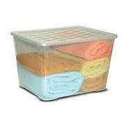 Blue Clear Storage Box in 30L