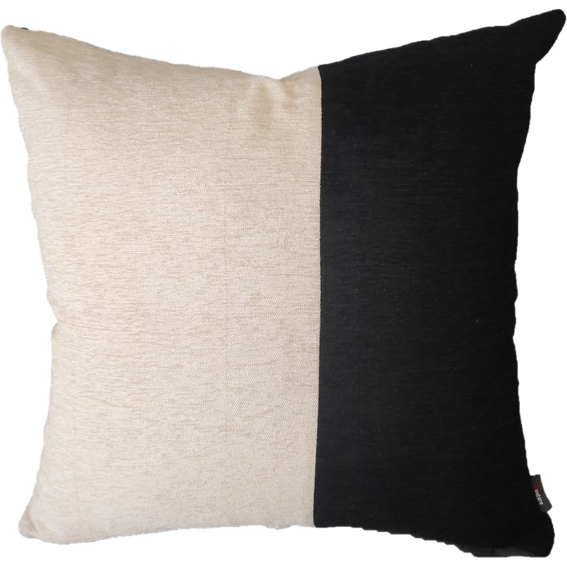 Black Pillow Cover Decor 46*46 White Fabric Velvet