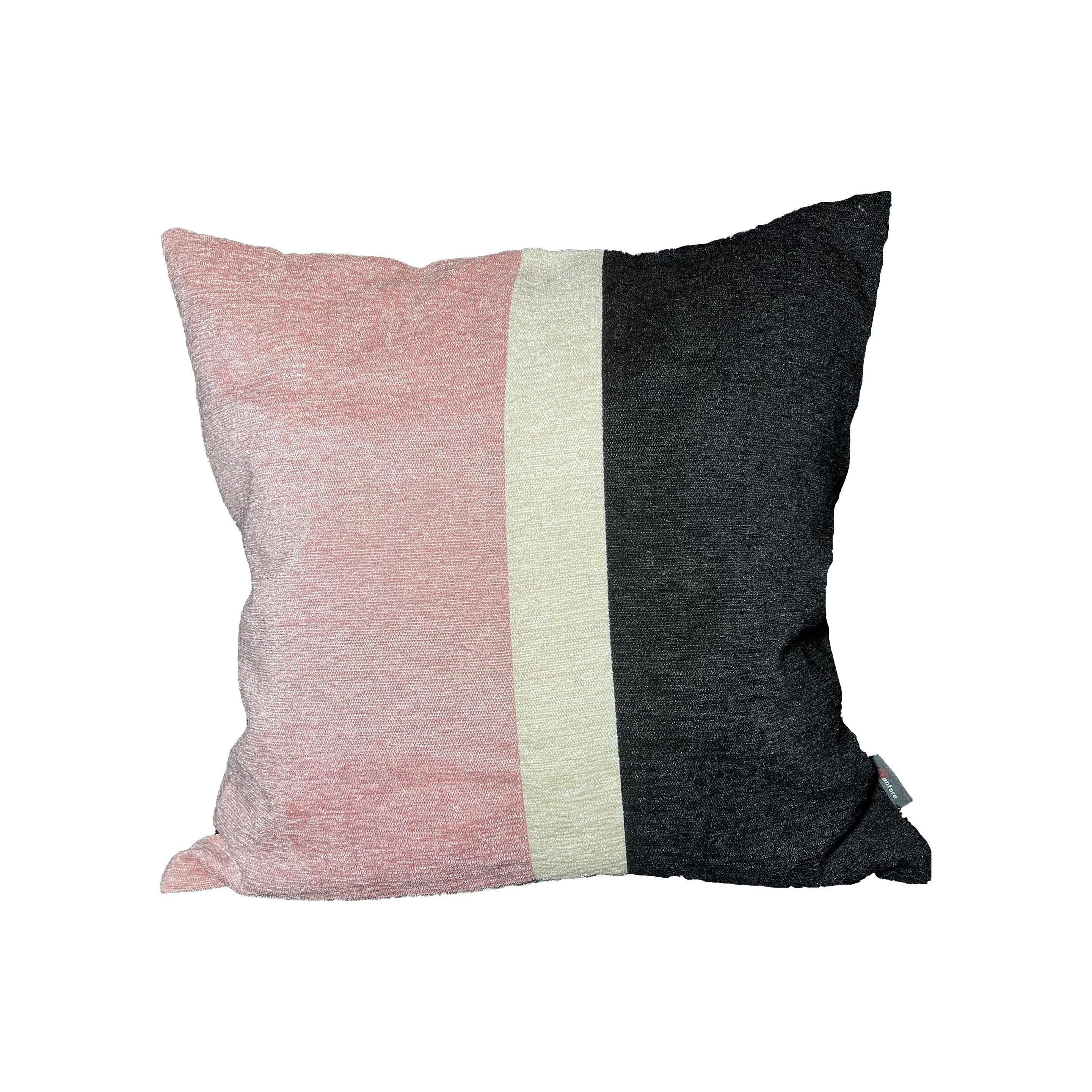 Pink Pillow Cover Decor 46*46 Black Velvet