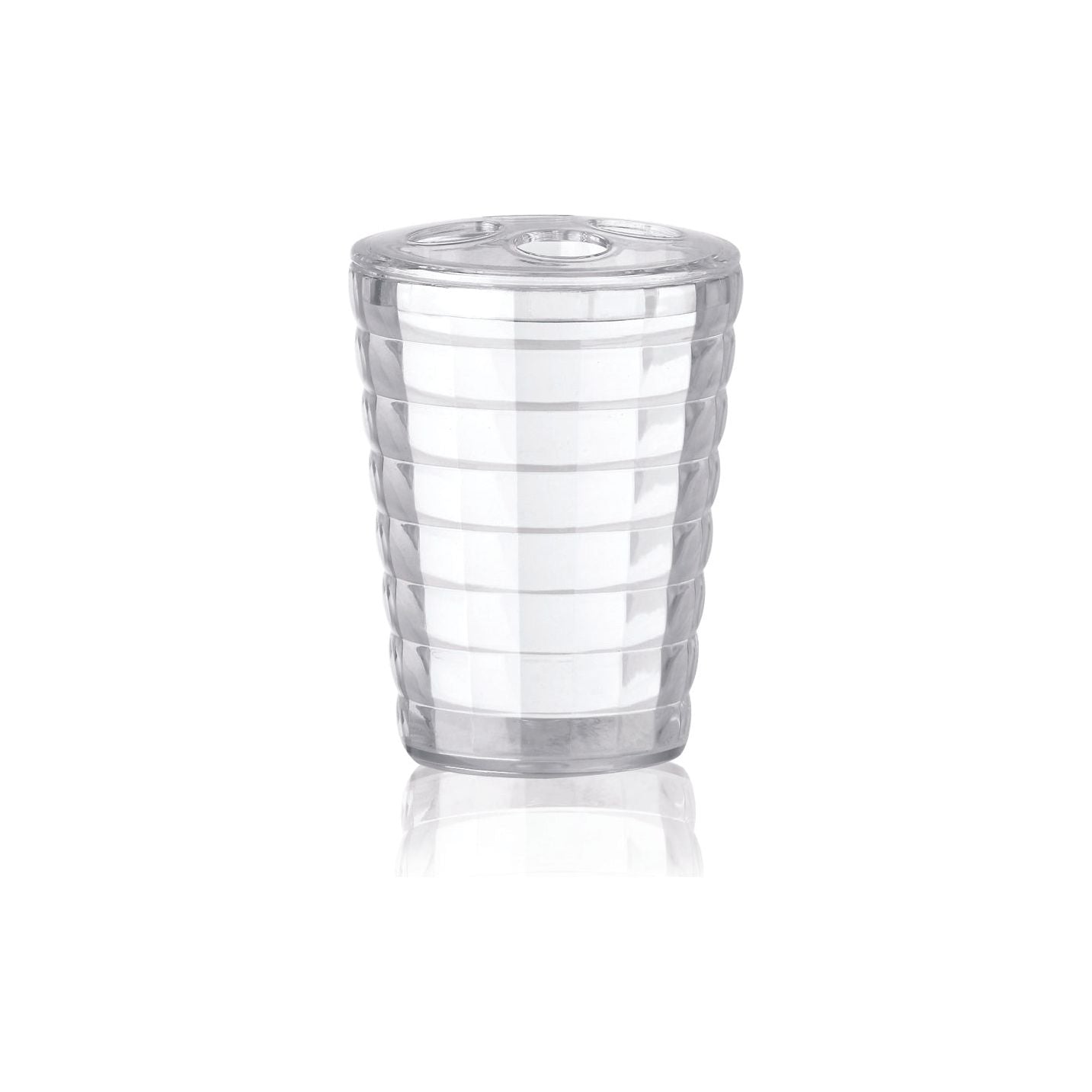 Acrylic Clear Cup Brushes Teeth