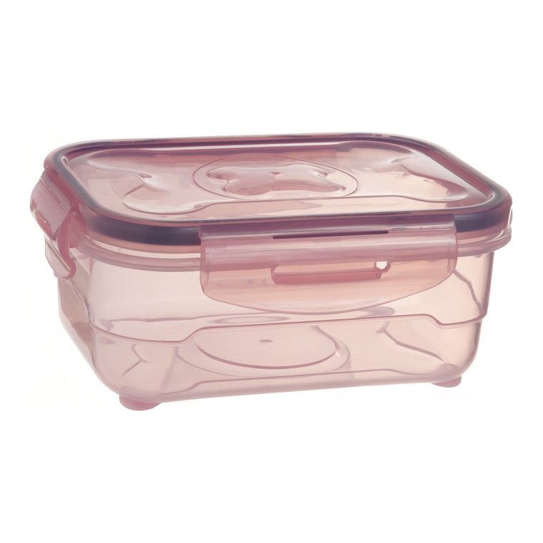 Plastic Red Storage Box 650ml