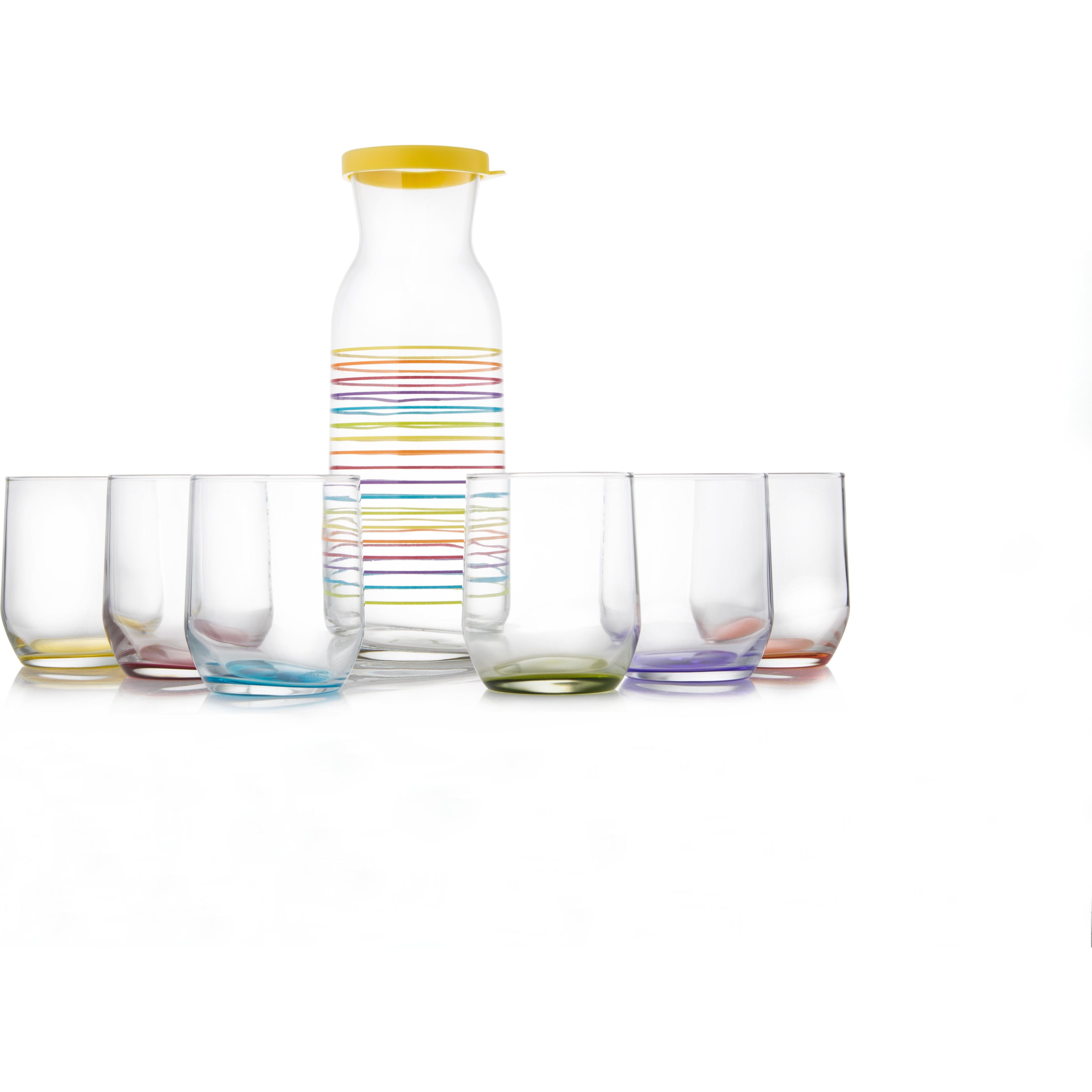 Set Pitcher Water 1.2L Cups Drinking