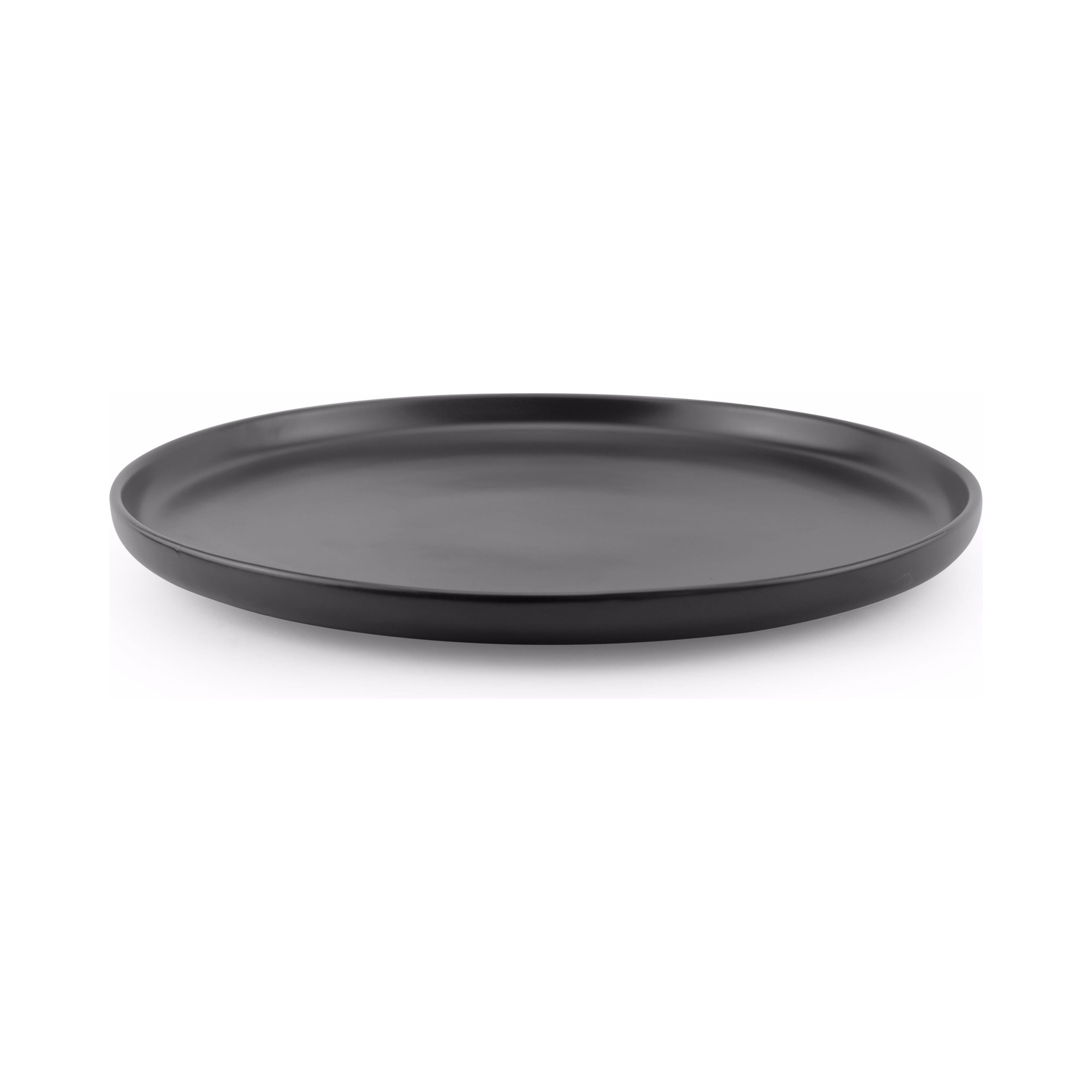 Serving Plate Appetizer 21 S M CLASSIC Black