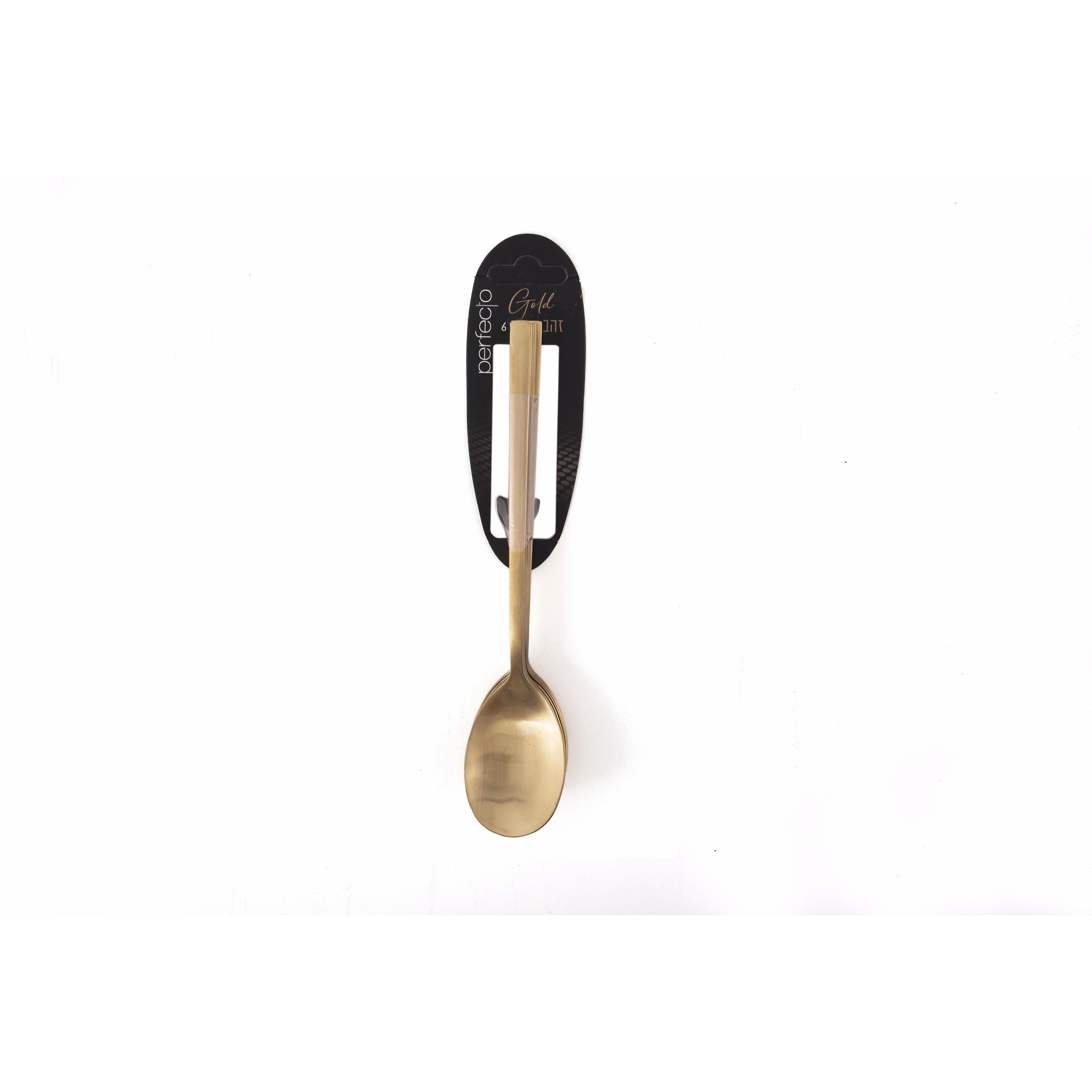 Gold Set 6 Spoons colors