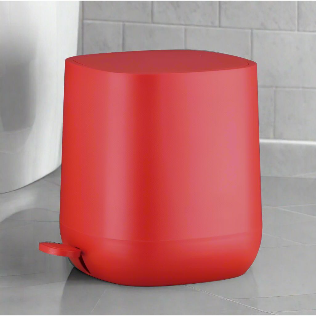Bathroom Red Bin 5L - MATINA