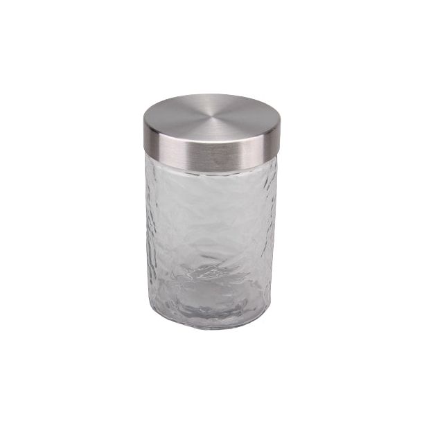 Glass Jar 1.2L Lid Stainless Steel