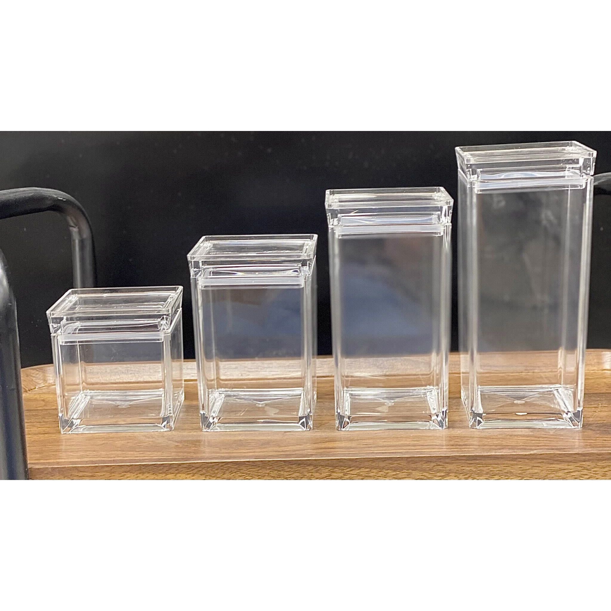 Acrylic Storage Box 900ml CRISTAL