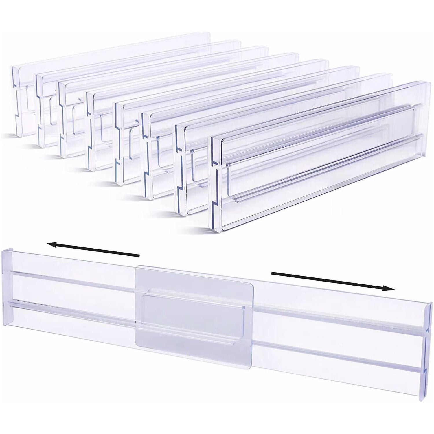 Acrylic Pair Piece Drawers