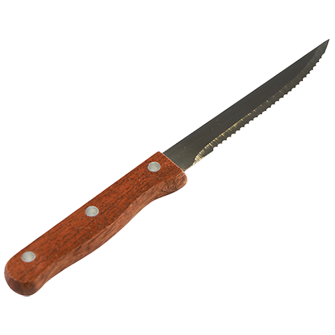 Wood Knife Steak Handle