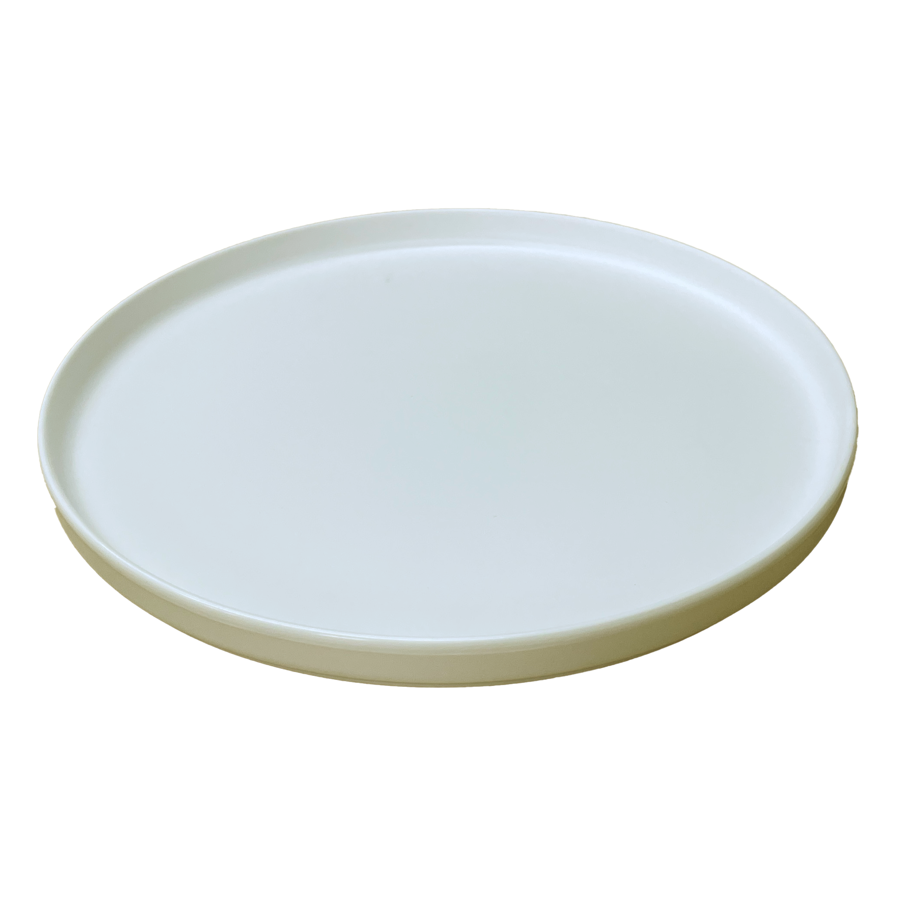 Serving White Plate Dinner Melamine 26cm