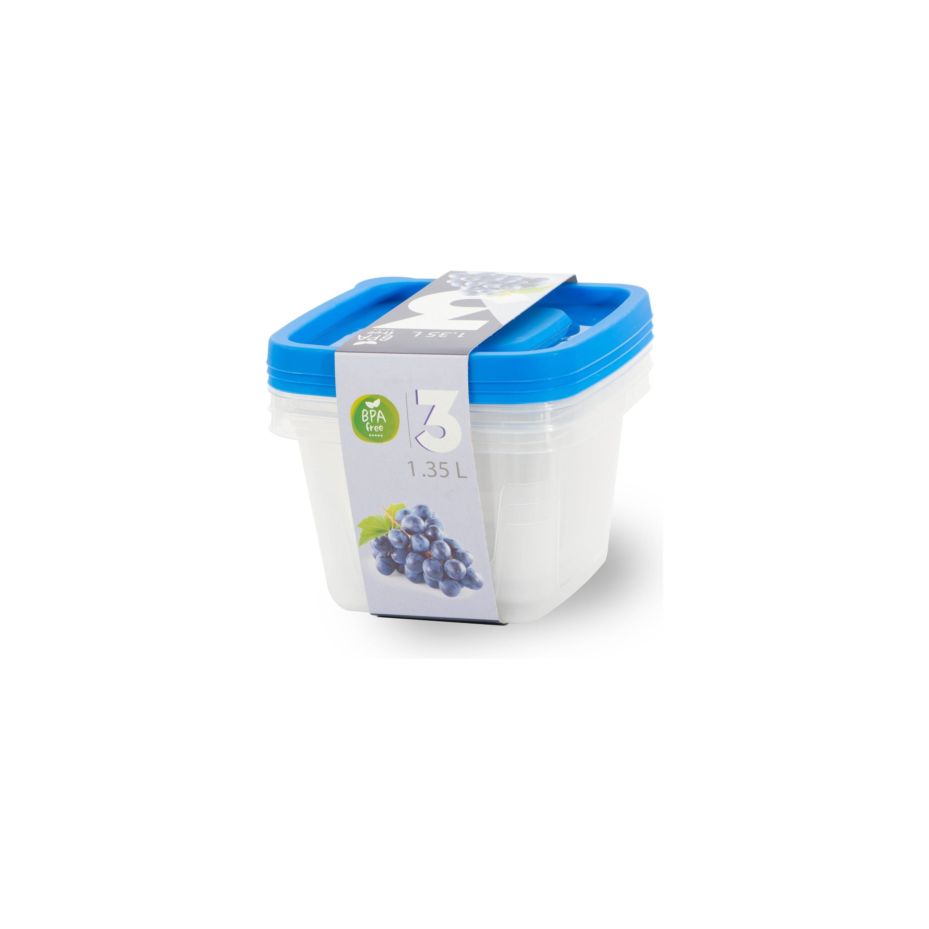 Square Set 3 Boxes 1.35L