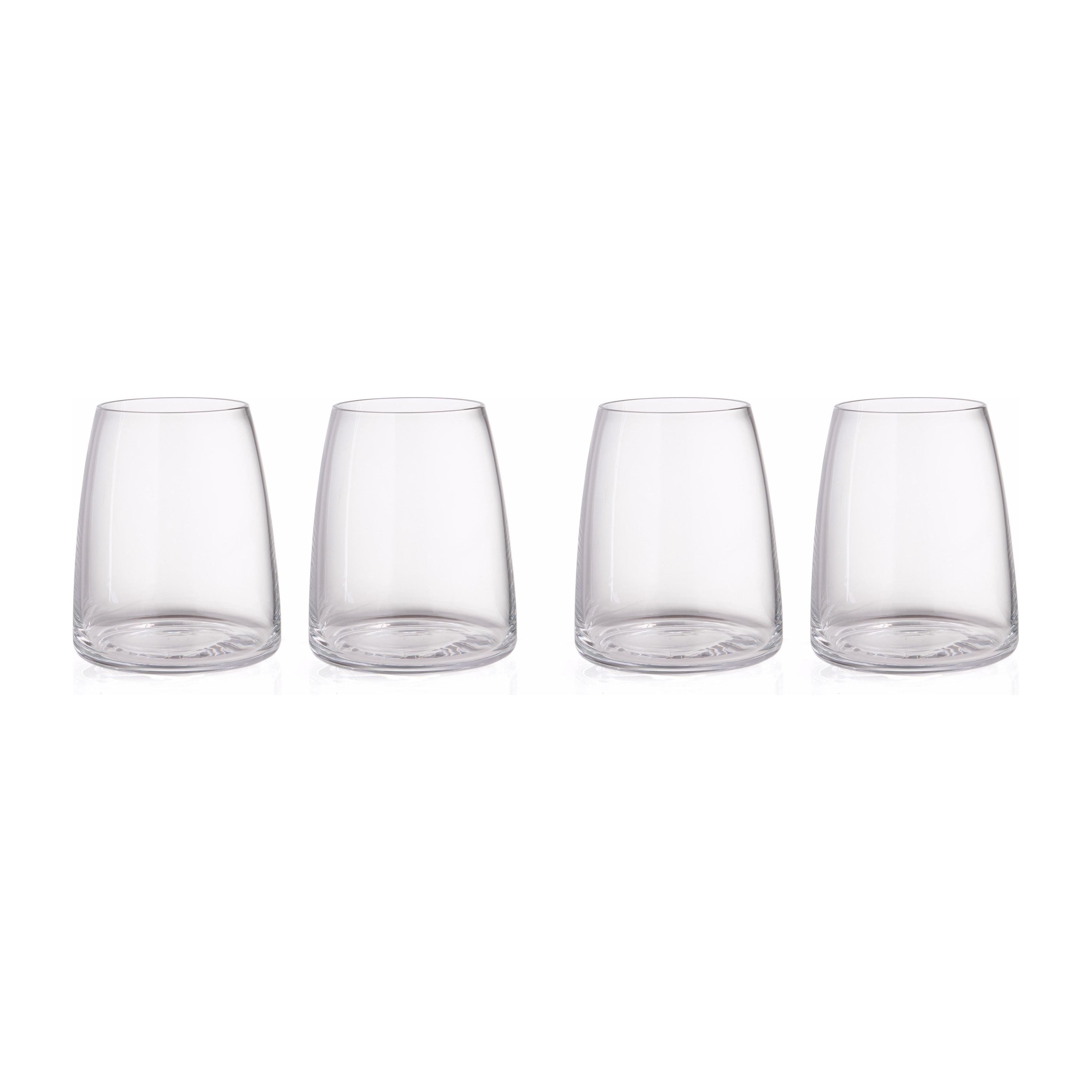 Glass Set 4 Cups Water 390ml PINOT