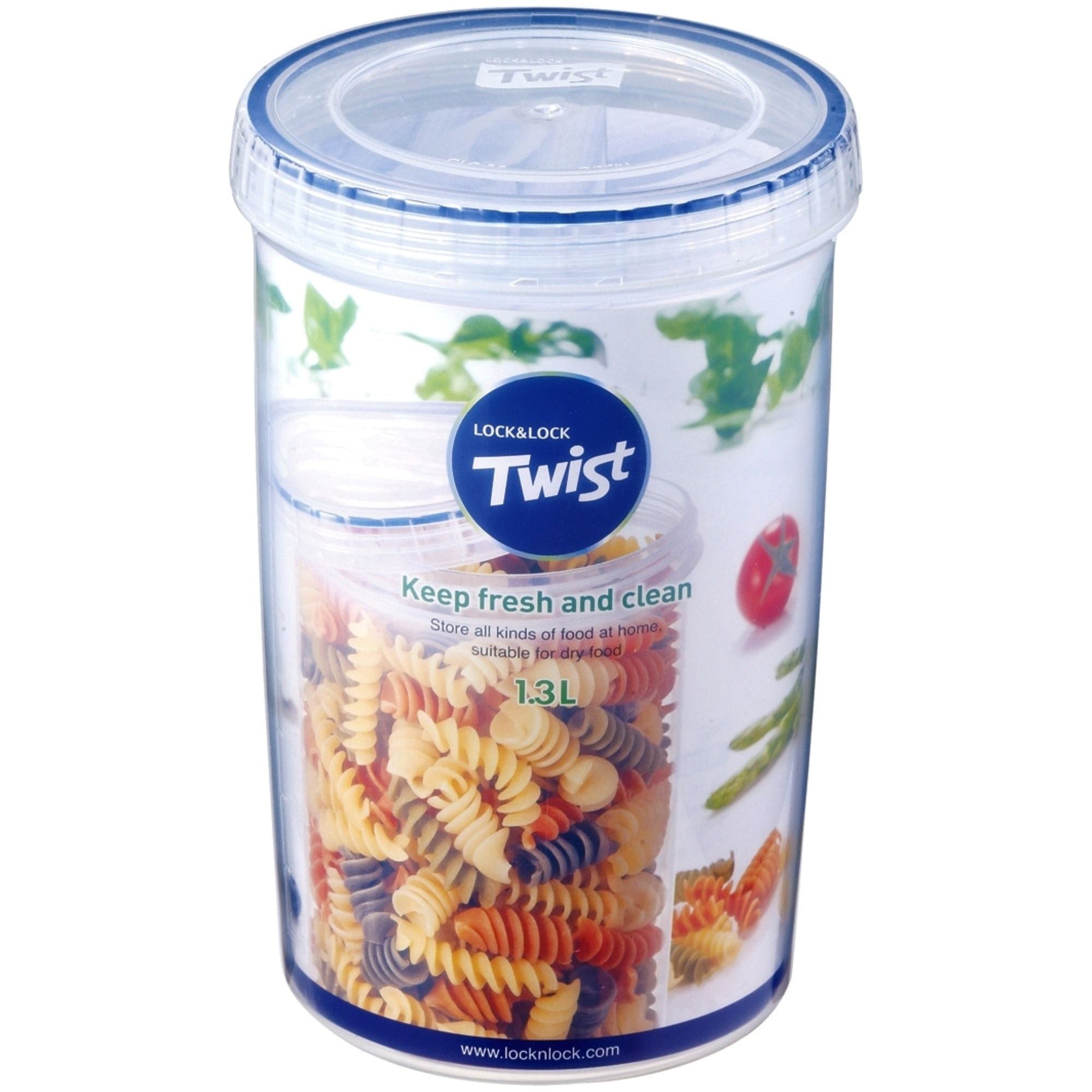 Round Box Twist 1.3L Home LOCK&LOCK