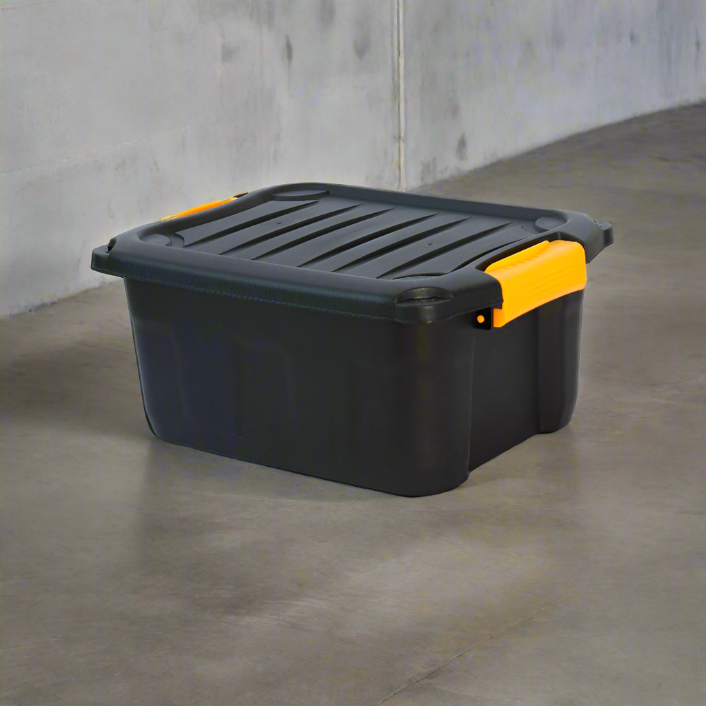 Crate Storage 12L + Lid Black-Box