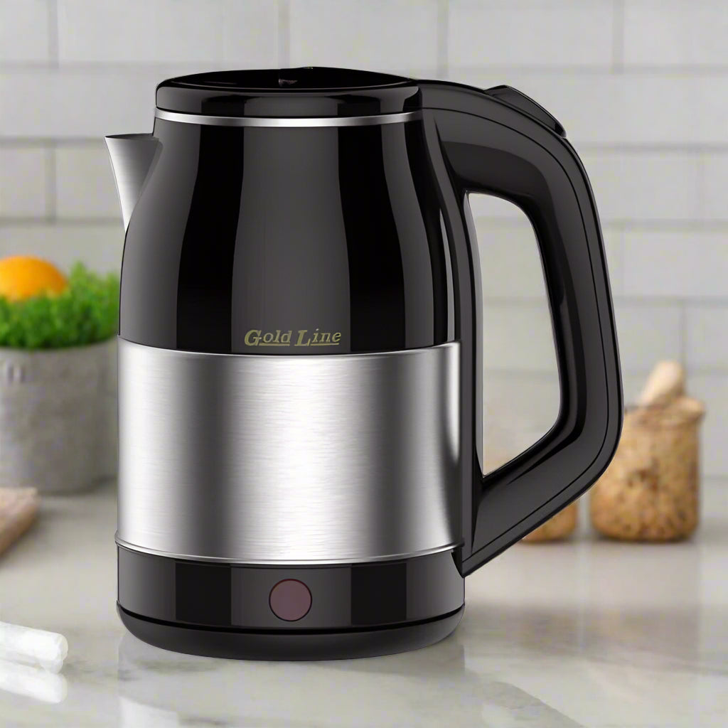 Electric Kettle Stainless Steel 1.8L Gold Line Dolphin ATL-749