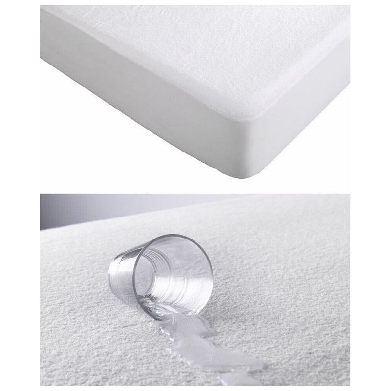 Cotton Mattress Protector Double 140/200cm 80% PU
