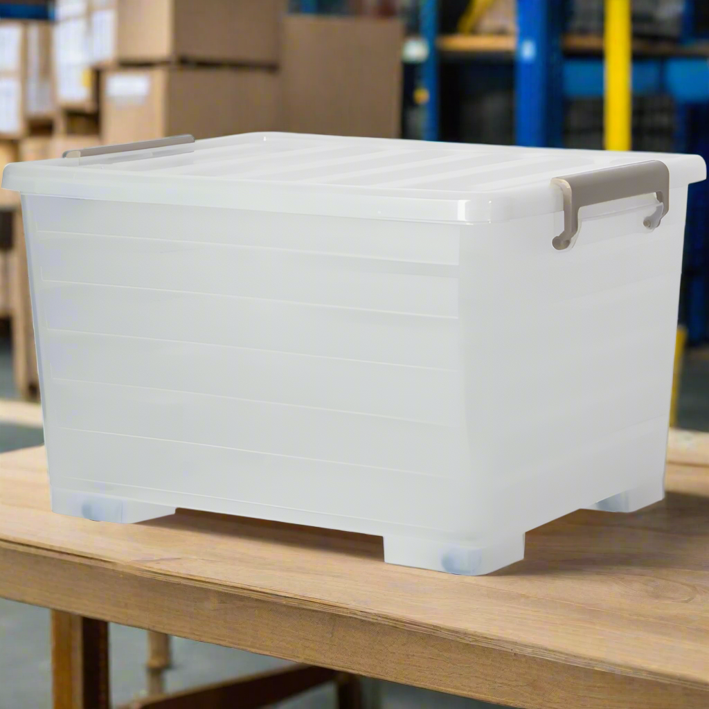 Crate Storage 150L with Wheels Lid
