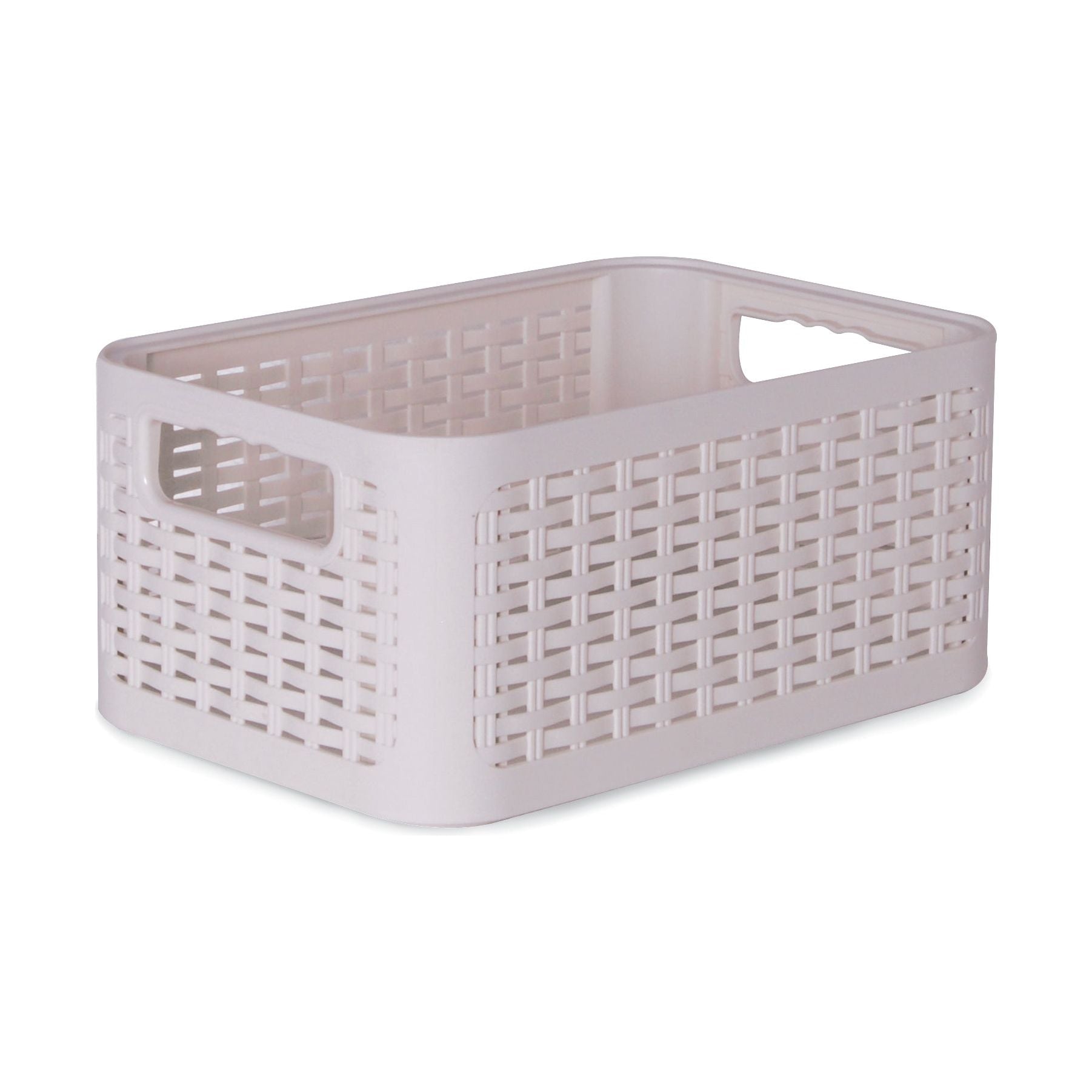 Storage White Basket 7L