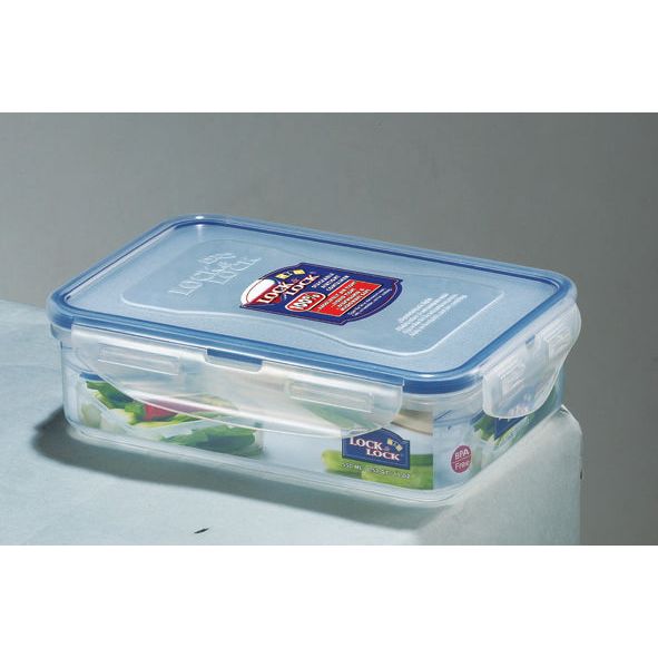 Plastic Rectangular Box 550ml L&L