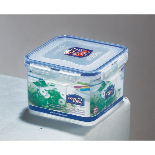 Plastic Square Box 860ml L&L