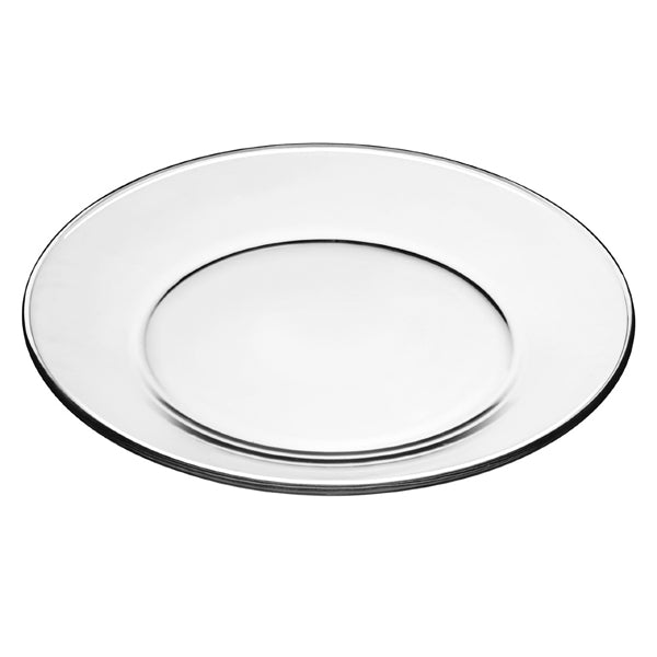 Serving Clear Plate Dinner 24.6cm Luminarc