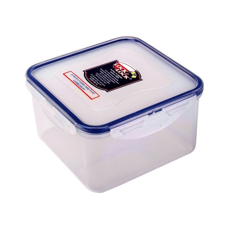 Plastic Square Box 1.2L L&L
