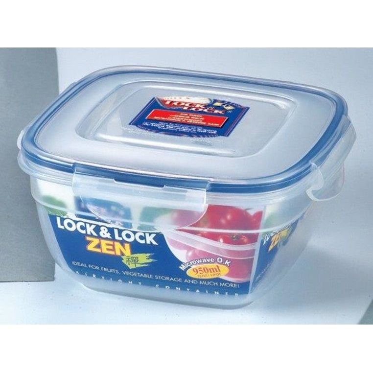 Plastic Square Box 950ml L&L