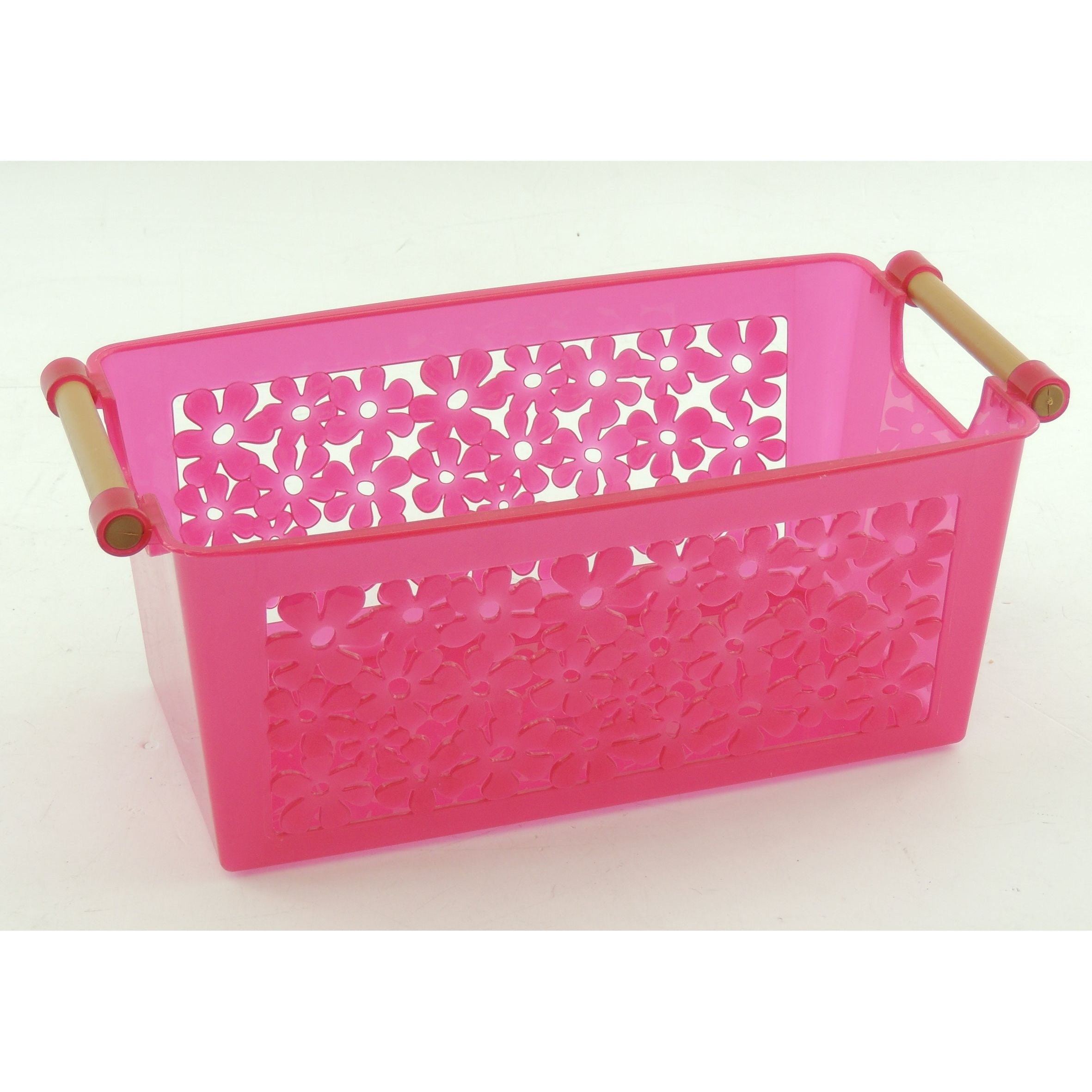 Plastic Basket 32/16 with Handles Colorful