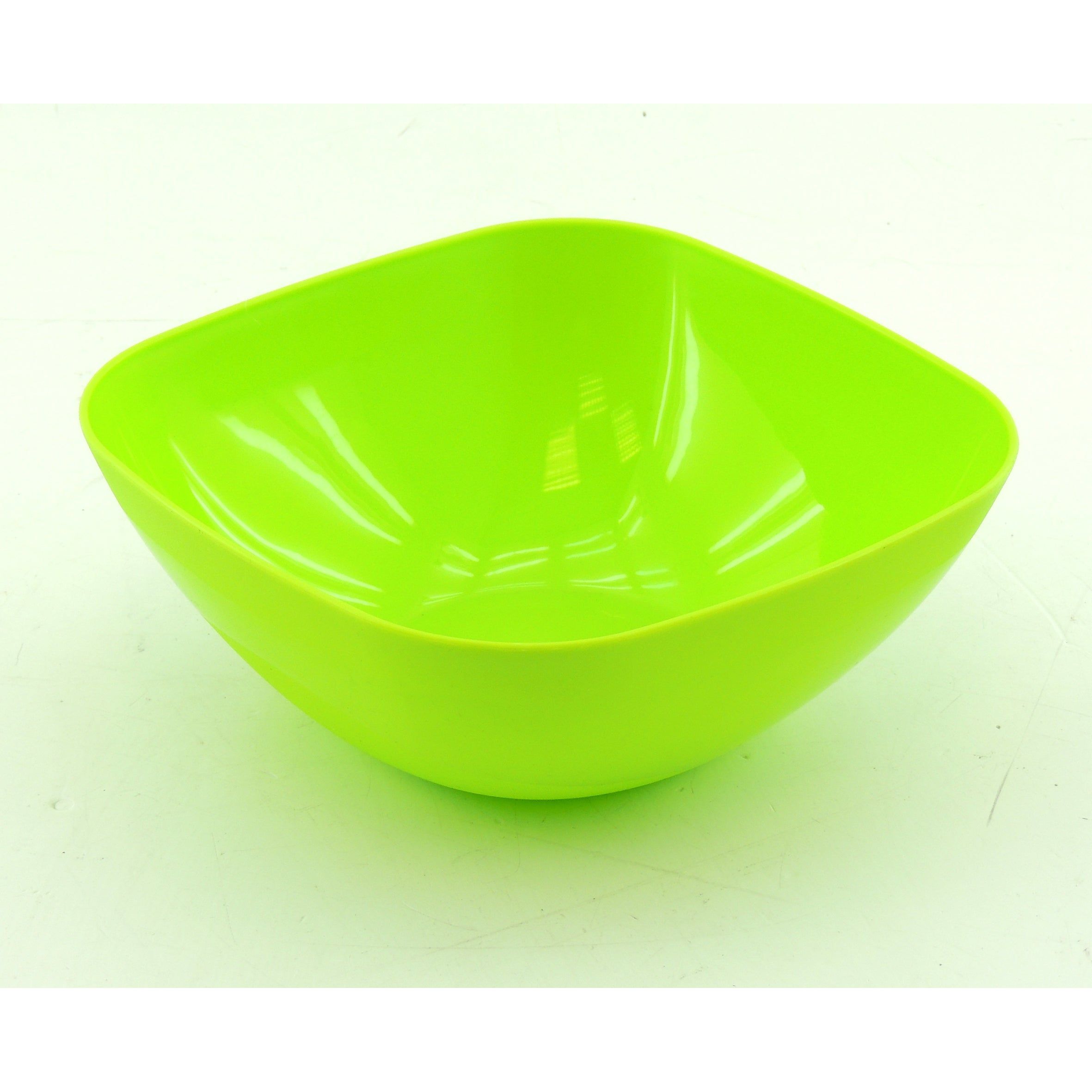 Plastic Square Colorful Bowl