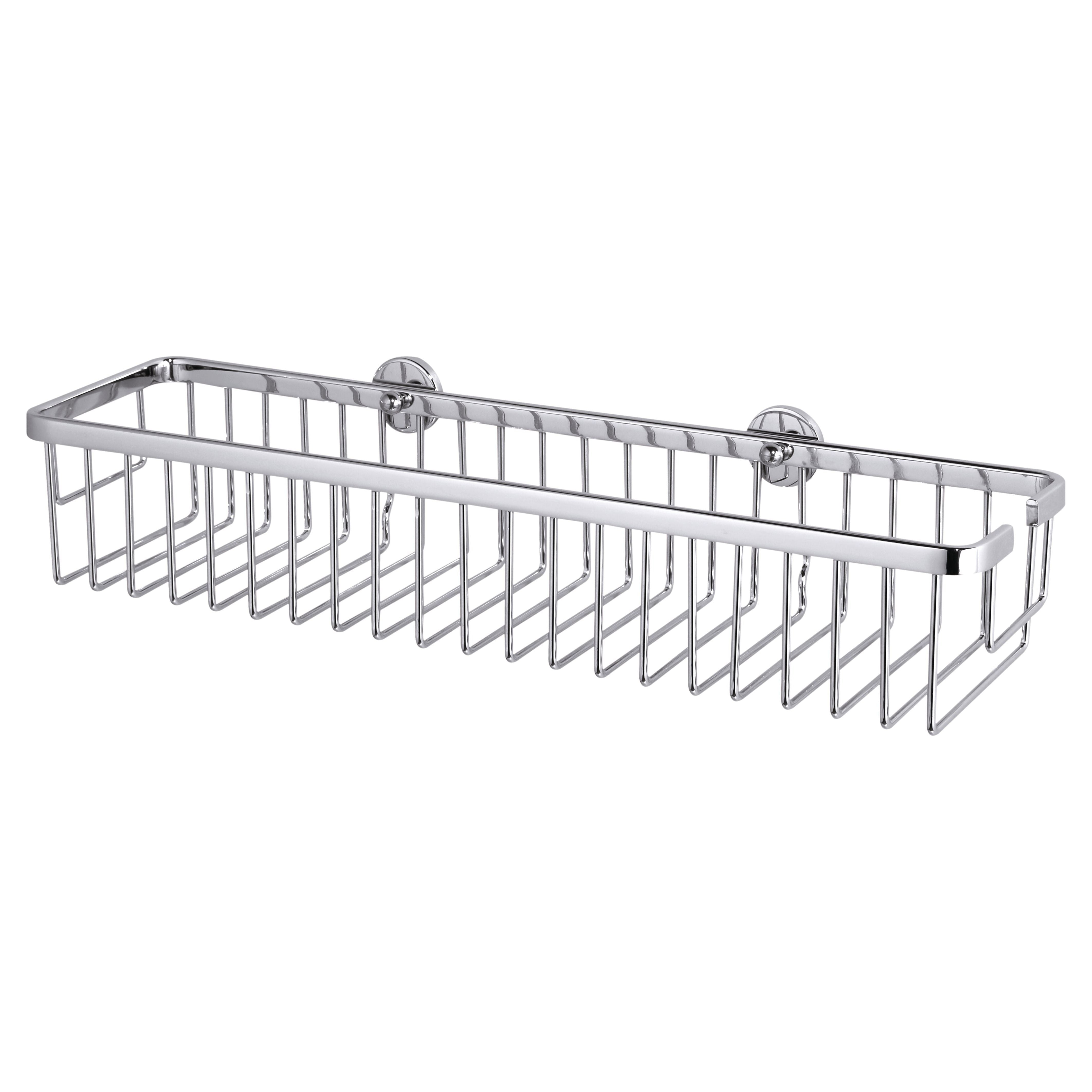 Rectangular Wire Shower Shelf No Drilling ALUXX