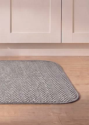 Floor Grey Small Rug 60/120cm Simple