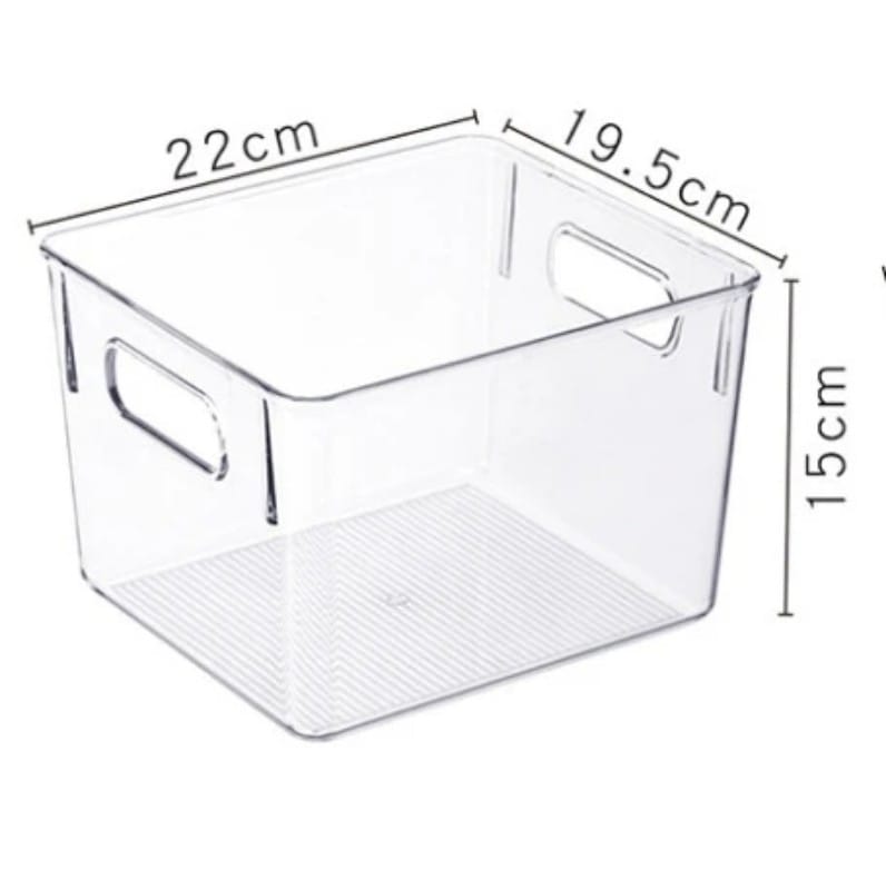 Acrylic Basket ELLE 5.5LT 22*19.5*15