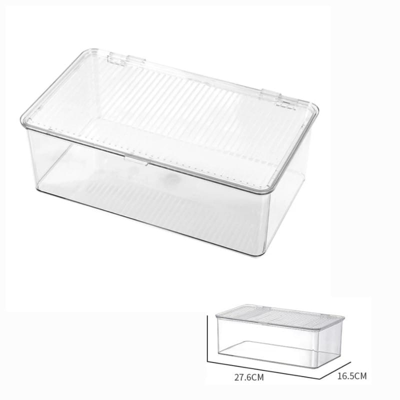 Acrylic Organizer + Lid Houston 27.5*17.3*62