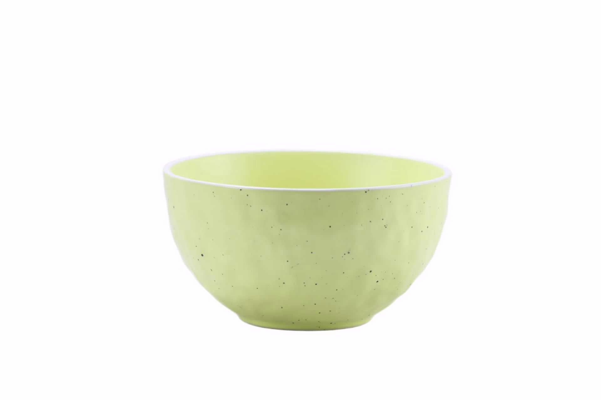 Porcelain Yellow Soup Bowl 14cm