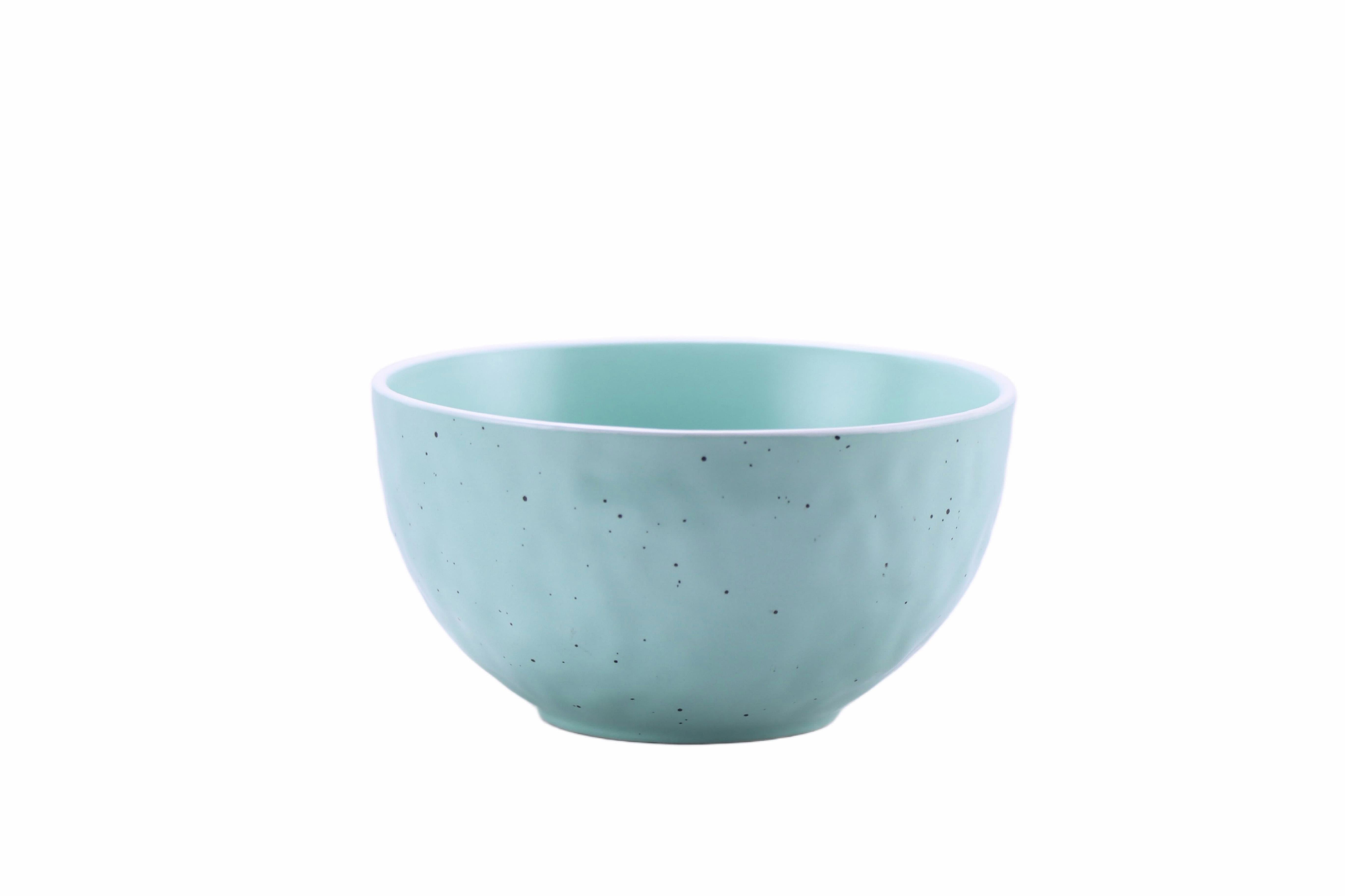 Porcelain Green Soup Bowl 14cm