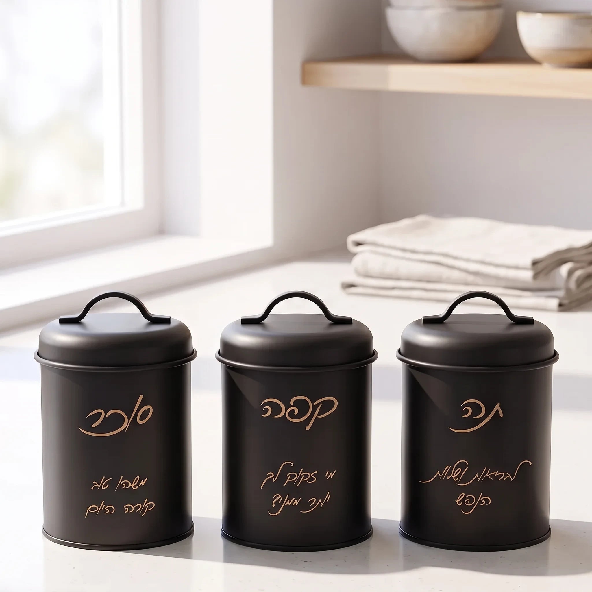 Coffee Black Set Tea Sugar SAPIR