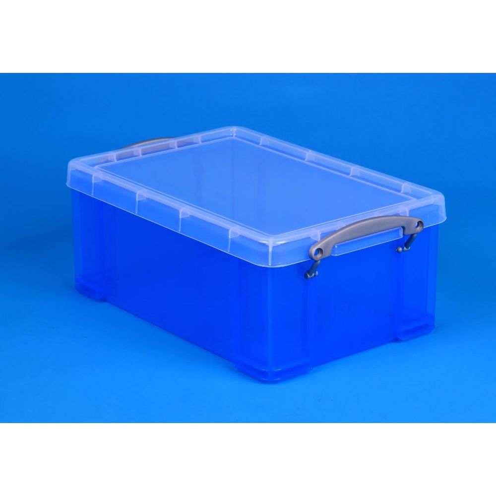 Blue Clear Storage Box 9L